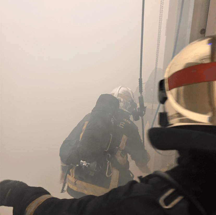 Exercices de sécurité incendie avec le SDIS